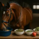 Cosa mangia un cavallo sportivo durante le competizioni? La dieta tipo che massimizza la resa