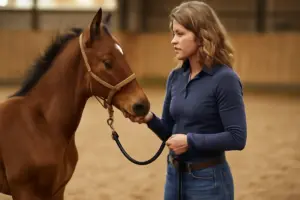 Addestramento base del puledro da equitazione: il metodo per impostare una relazione duratura