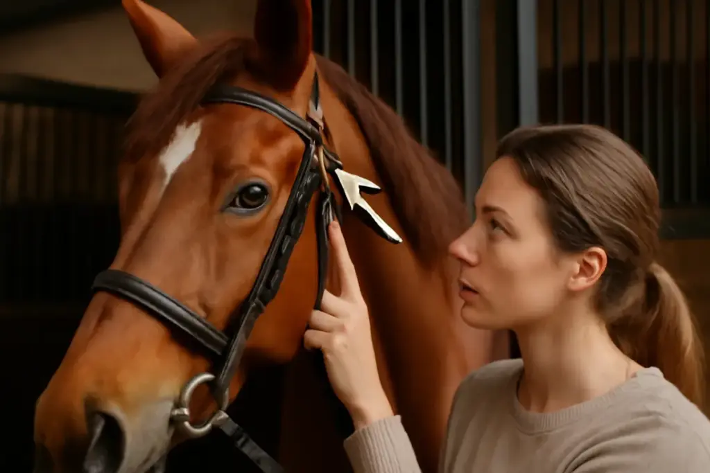 Come capire se la testiera è giusta per il tuo cavallo? Il segnale che in pochi notano