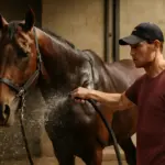 Bagno al cavallo dopo l’allenamento: l’errore che rischia di compromettere il recupero