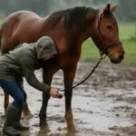 Mud fever nel cavallo: strategie efficaci per prevenirla in periodi piovosi