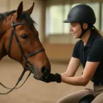 Quali sono i segnali di intesa tra cavallo e cavaliere durante l’allenamento? Il gesto che rafforza il feeling