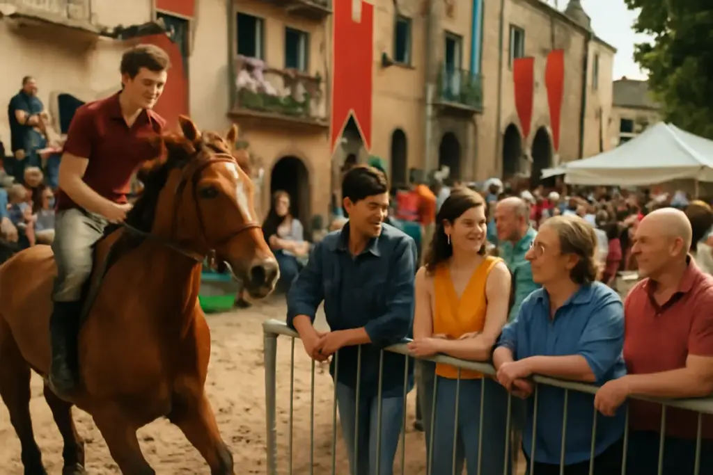 Come nascono le feste equestri paesane? Da semplice competizione a momento di unione sociale