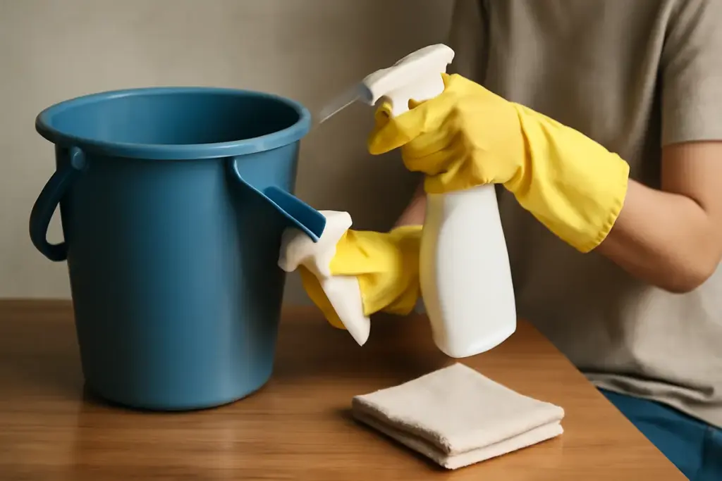 Come pulire il beccuccio del secchio dell’acqua? Il procedimento che elimina batteri senza fatica