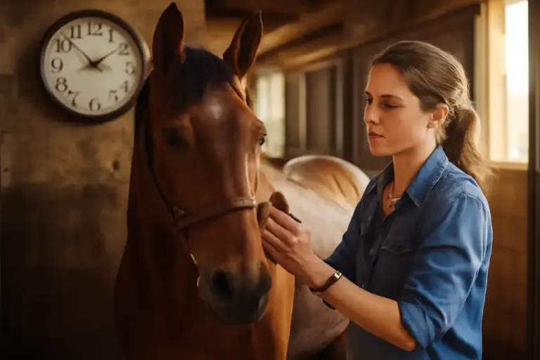 Il miglior orario per la cura quotidiana del tuo cavallo: il momento ideale per garantire benessere