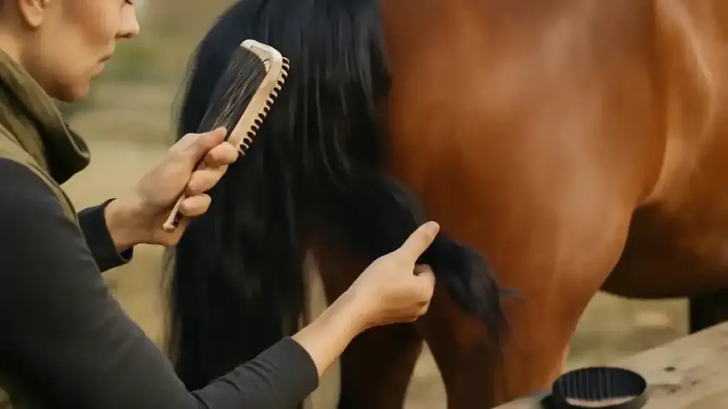 Pulizia quotidiana del cavallo: perché osservare mantello e comportamento è parte della routine ma non sostituisce il veterinario